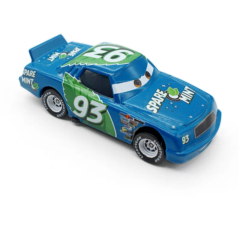 Дисней Pixar Cars Lightning McQueen 2 шт. No.93 запасной мятный Mack грузовик и гонщик
