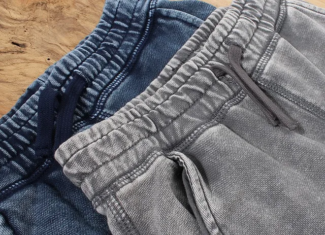 Baby Boys Pencil Sports Pants Spring New Water Washing Jogging Pants Children Elastic Soft Jeans For Kids Fashion Bike Pants 4