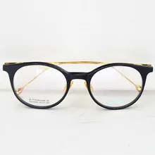 Дизайн модные женские стильные чистые титановые очки качественные женские круглые оптические оправы легкие очки для женщин