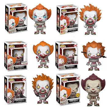 

FUNKO POP Movie Stephen King's It Child's Play Pennywise PVC Action Figure Collection Model Toys For Children Christmas Gift