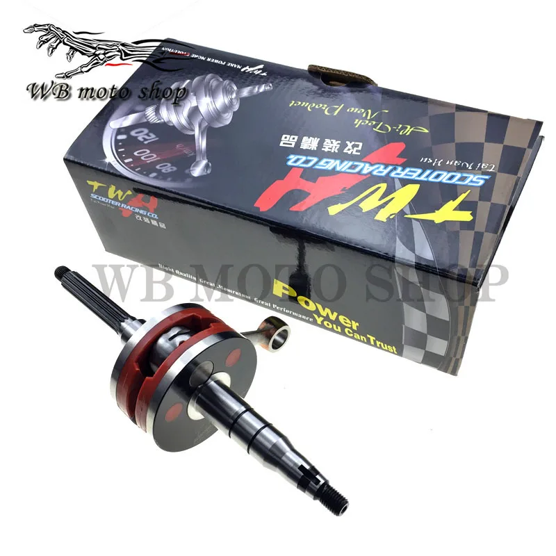 

TWH crank High quality crankshaft For Yamaha JOG50 JOG90 3KJ 41.4mm+2.2 45mm+3.0 racing parts tuning crankshaft crank