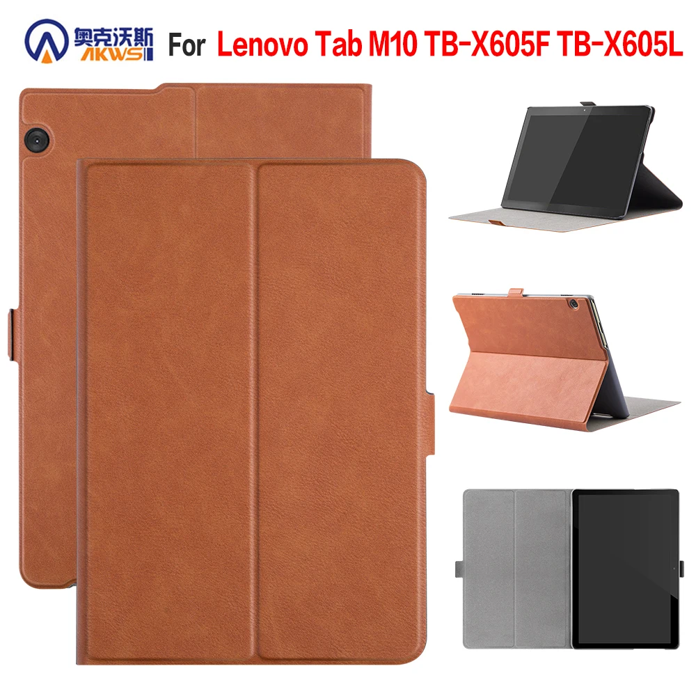 

Walkers Tablet Case for 2019 released Lenovo Tab M10 TB-X605F TB-X605L Protective Cover Skin Shell+gift