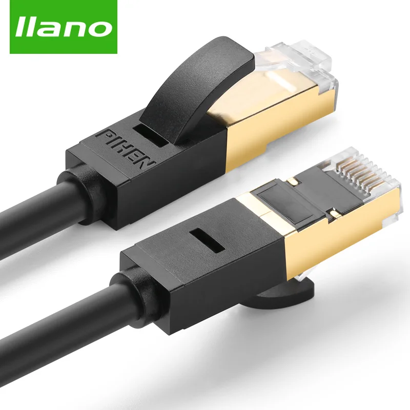 

llano Cat 7 RJ45 Cable for Router Laptop TV BOX Desktop Lan Cable UTP RJ 45 Network Cable for Computer 2m