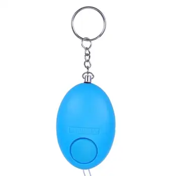 

Portable Keyring Defense Egg Shaped Mini Personal Keychain Alarm Girl Women Anti-Attack Security Protect Alert Emergency Safety