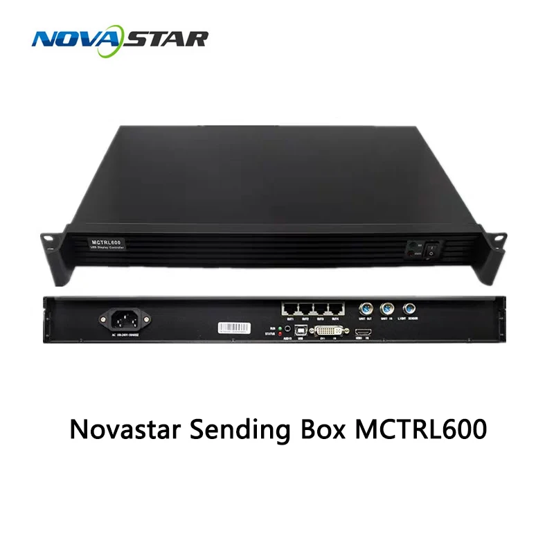 Novastar MCTRL600 отправка коробки 4 порта большой карта отправителя Светодиодная панель