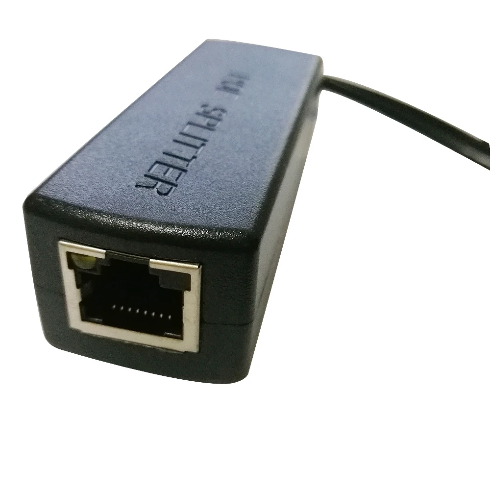 POE сплиттер 48 В вход 12 выход коммутатор IEEE802.3af/AT питания кабель адаптер для ip