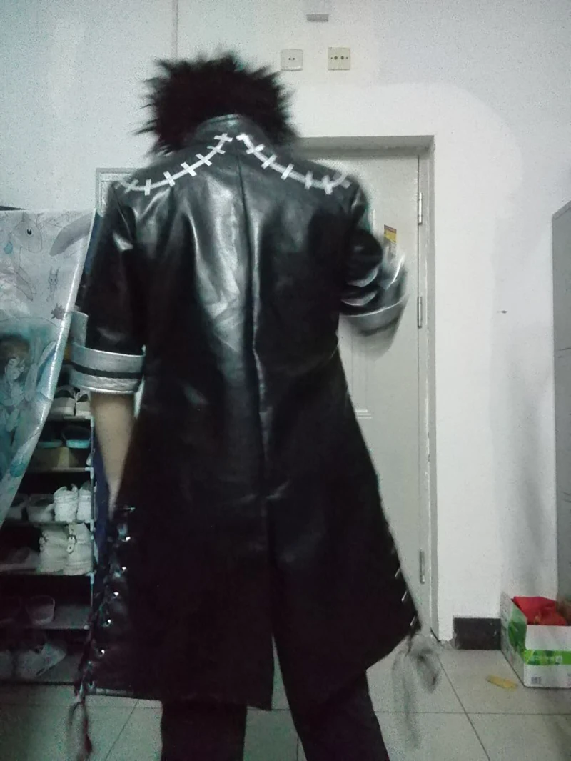 Карнавальный костюм аниме «Мой герой» Dabi, черная куртка + топ + штаны, Карнавальная форма на Хэллоуин, изготовленная на заказ