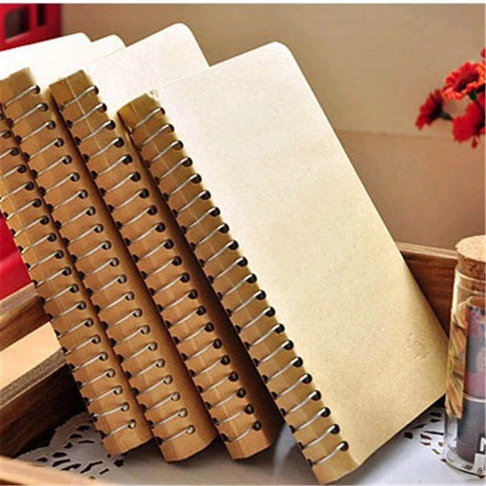 Spiral Coil Pocket Notebook Sketchbook Diary Journal Student Note Pad