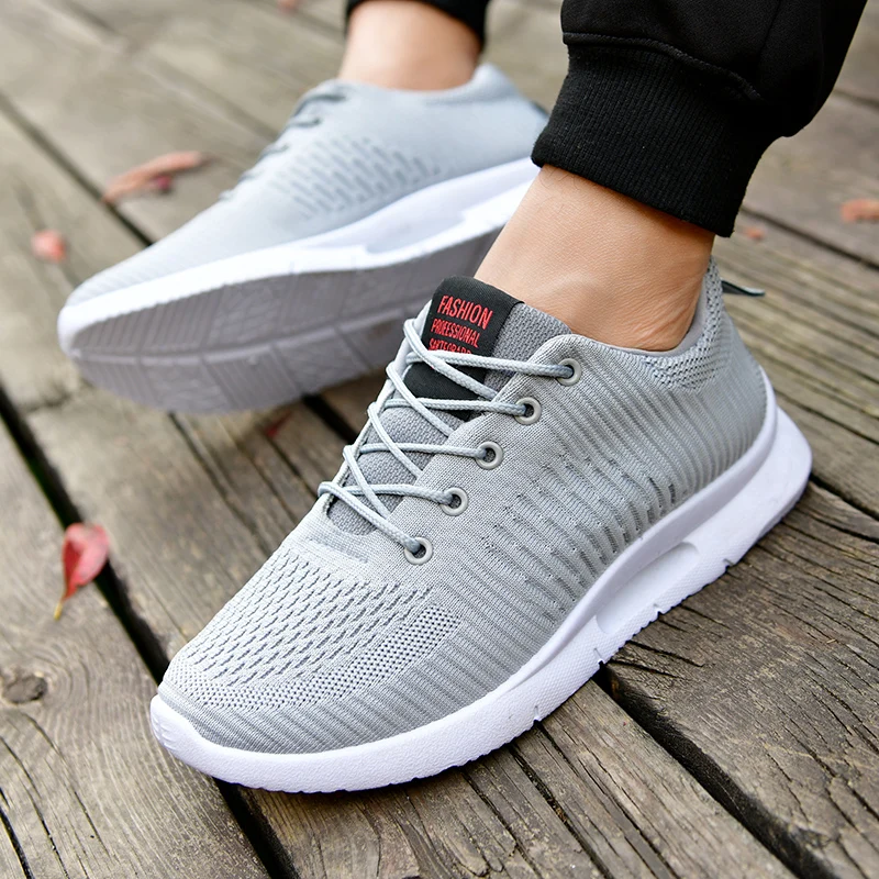 

WENYUJH Men Running Shoes Men Basket Sneakers Outdoor Sports Shoes Male Breathable Athletic Trainers Walking Hombre Footwear