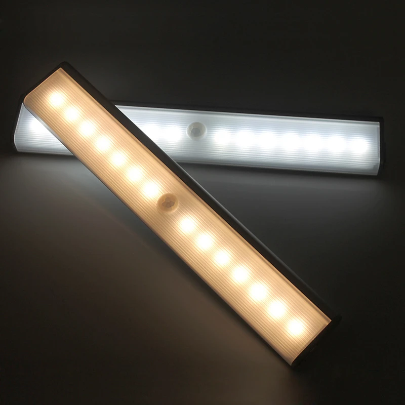  [DBF]LED IR Infrared Motion Detector Wireless Sensor Lighting LED Wall Lights Closet Night Battery 