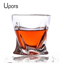 UPORS креативные Прозрачные коктейльные стаканы, барный инструмент, виски, прозрачные кунг-фу, бокалы для вина, пивные стаканы, вечерние, для отеля, подарок, посуда для напитков