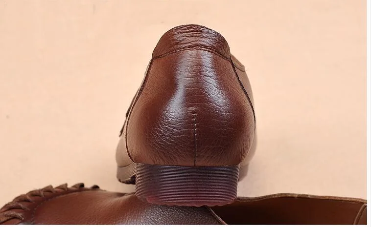 GKTINOO/ г., весенняя обувь на плоской подошве из натуральной кожи женская обувь ручной работы женские мокасины, женская обувь на плоской подошве, обувь для вождения