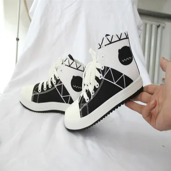 

New arrival Animation kantai collection Cartoon cosplay shoe Hot Men Shoe cosplay hightop Canvas shoe Leisure Shoe Sports Daily