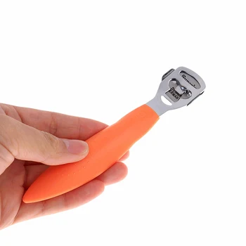 

1pc Scraper Stainless Steel Pedicure Tools Hard Dead Skin Remover Cutter Shaver Trimmer Pedicure Callus Blade Foot Care