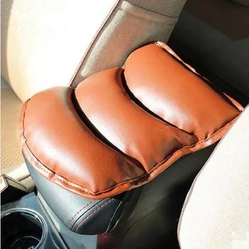 

Car-styling PU Leather Car Armrests Cover Pad Mats For DACIA SANDERO STEPWAY Dokker Logan Duster Lodgy