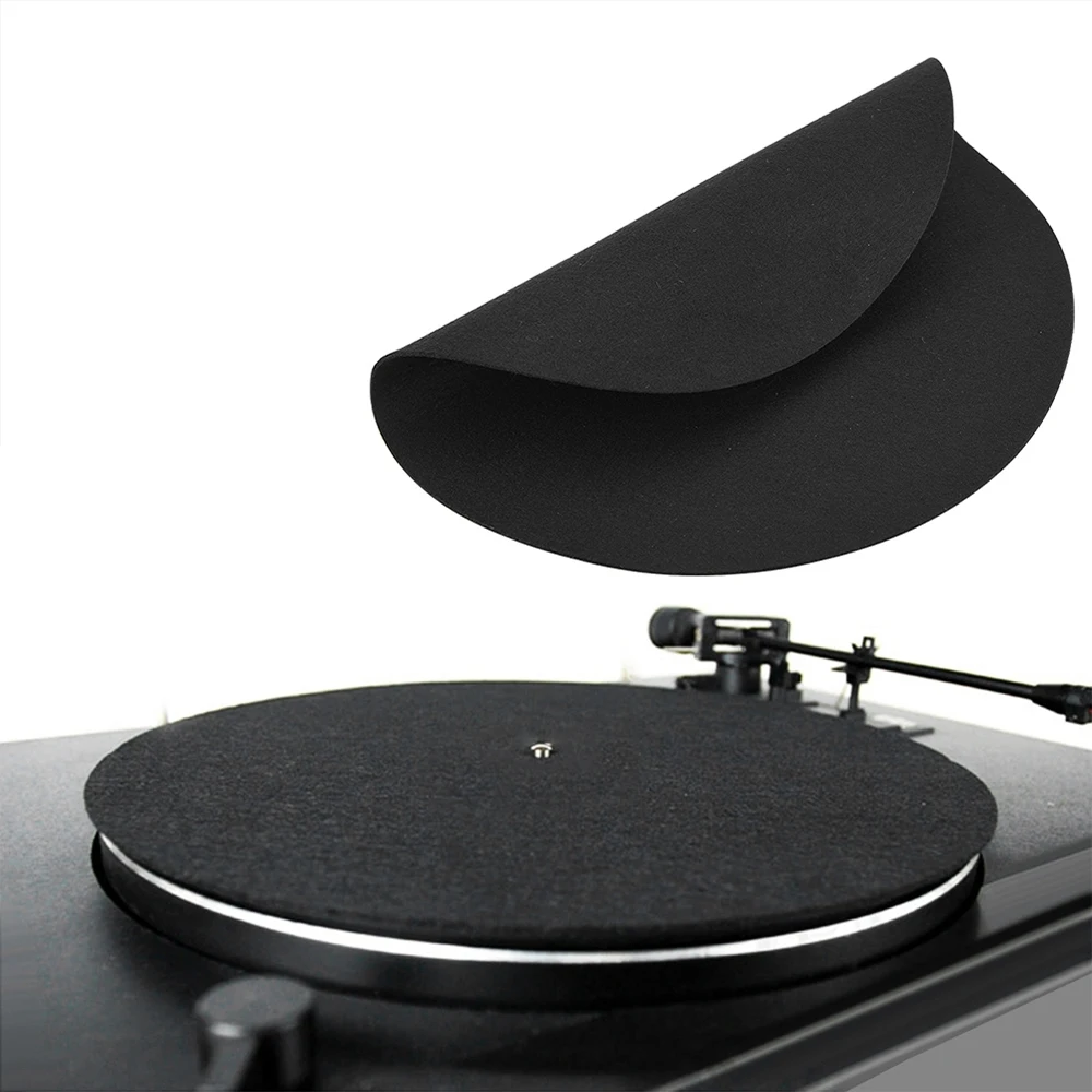 Slipmat Ultrathin Antistatic Vinyl Turntable Record Pad Antistatic