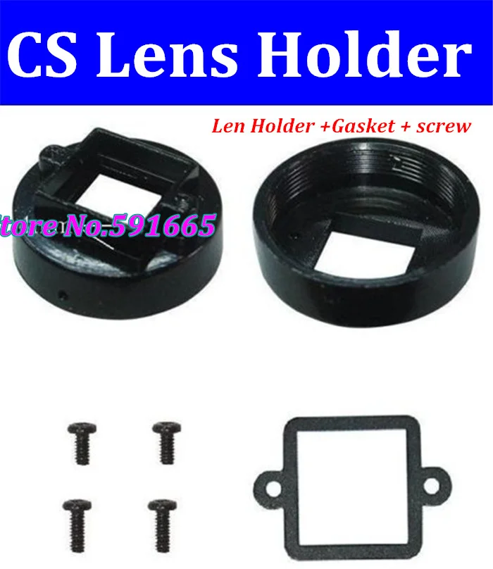 20pcs CS Mount Lens Holder for cctv camera+gasket+screw CCTV Camera