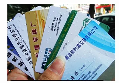 Heavy Duty Manual de Cartão de PVC