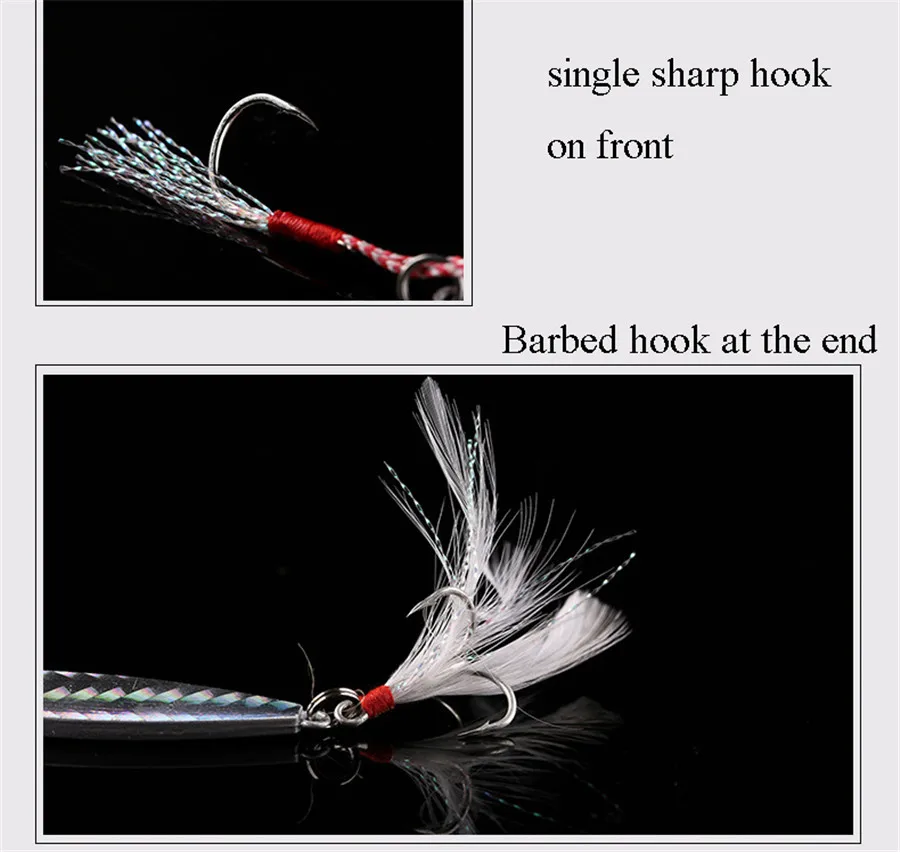 5 Colors Dual Hook Wire Bait Metal Fishing Lures 3D Eyes Crankbait Wobblers Alloy Artificial Hard Lures Lifelike Swimbait (4)
