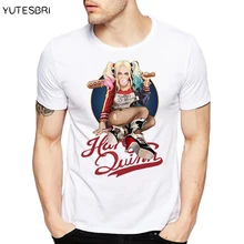 DC comic hot movie suicide squad T Shirt Joker Funny Harley Quinn T-shirt Hip Hop Pop Men Women Tshirt Style Fashion Tees