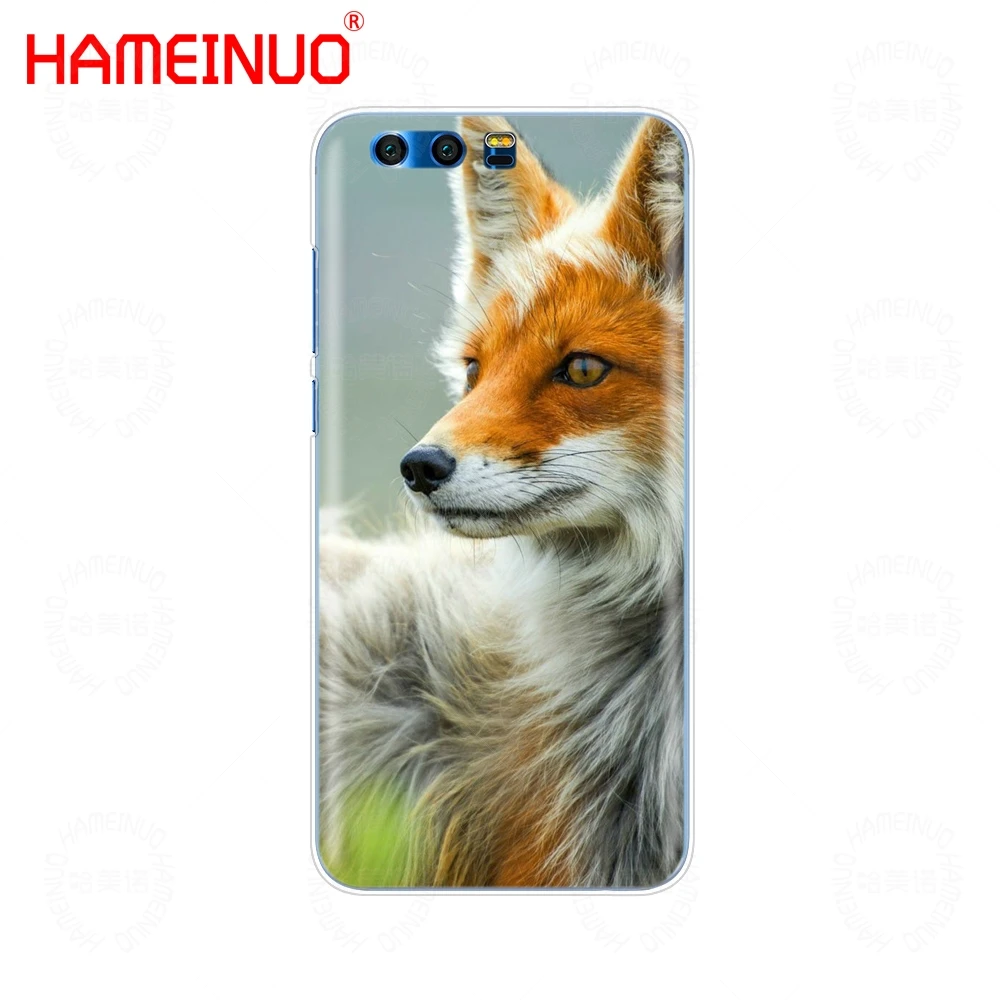 HAMEINUO милый лиса крышка чехол для телефона для huawei Honor 10 V10 4A 5A 6A 7A 6C 6X7X8 9 LITE - Цвет: 80127