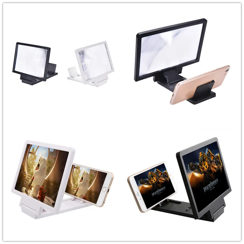 

JETTING 1Pcs Expander HD Stand for Video Mobile Phone Screen Magnifier Portable 3D Video Amplifier Folding larger