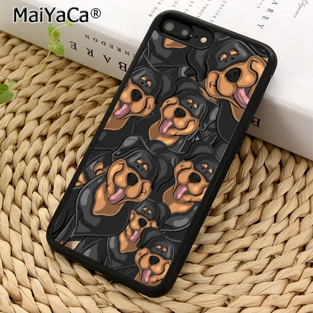 Чехол для телефона MaiYaCa Rottweiler puppy dog rotty iPhone 5 6 s 7 8 plus 11 pro X XR XS max Samsung S6 S7 edge S8 S9 S10 |