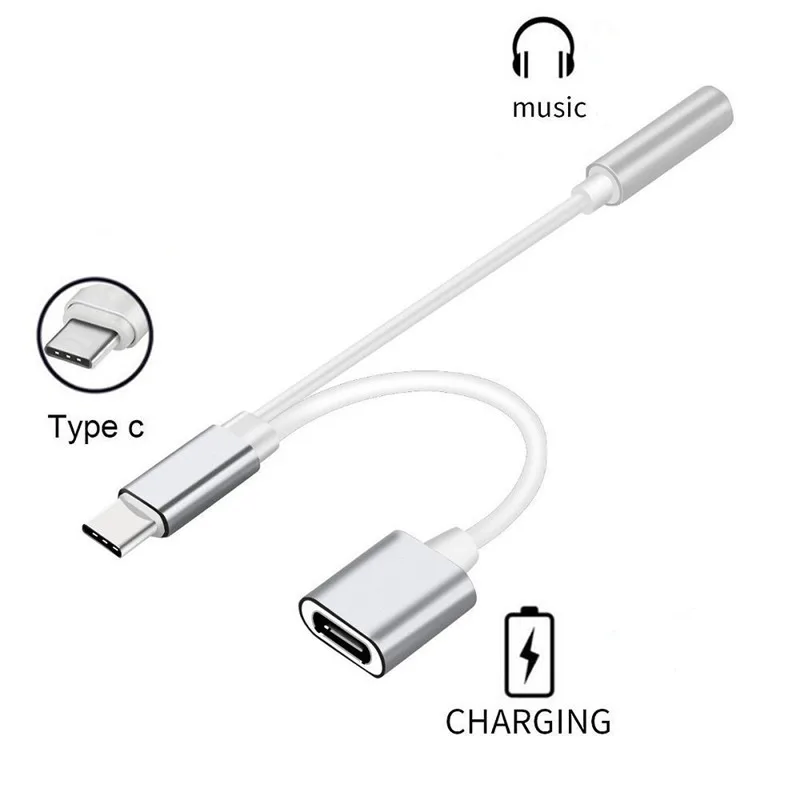 2 in 1 Adapter Support Calling+Music+Charging For Huawei Mate 20 pro For Xiaomi 8 6 Charger Splitter Headphone Adapter Converter 2 in 1 Adapter Support Calling+Music+Charging For Huawei Mate 20 pro For Xiaomi 8 6 Charger Splitter Headphone Adapter Converter