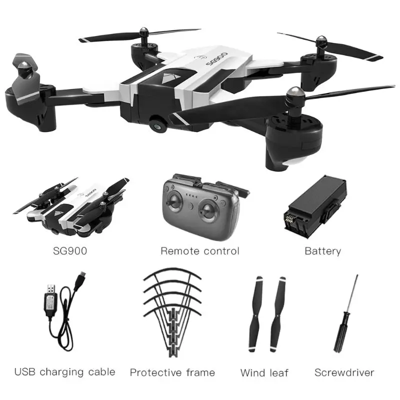 SG900 gps Дрон с камерой HD 720P без камеры FPV Wifi RC дроны авто возврат Квадрокоптер вертолет