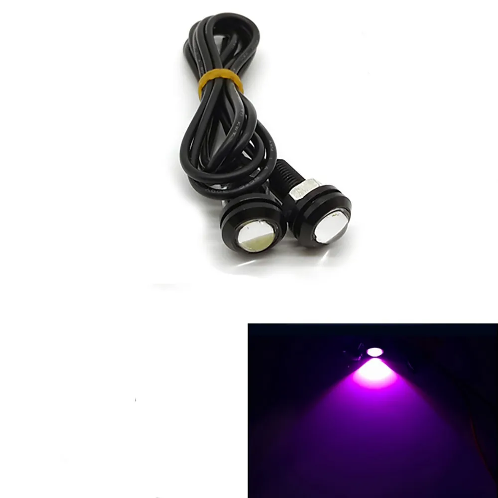 2pcs 18/23 MM Led Eagle Eye DRL Daytime Running Lights Source Backup Reversing Parking Signal Waterproof Lamps For Toyata Cj