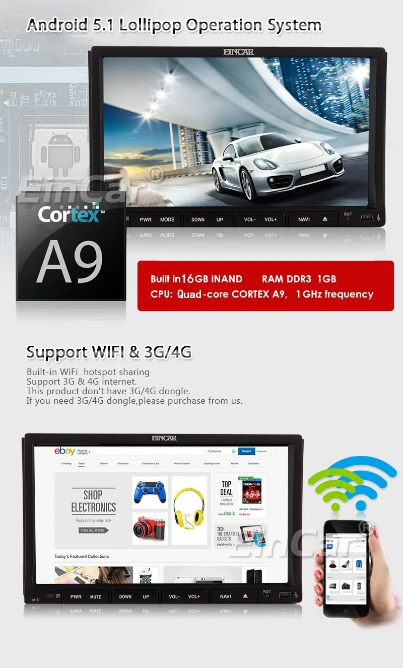 Excellent Android 5.1 Double 2 Din Car Stereo gps Radio In Dash Navigation GPS Car DVD Player Capacitive Screen Head Unit WiFi Bluetooth 7 Excellent Android 5.1 Double 2 Din Car Stereo gps Radio In Dash Navigation GPS Car DVD Player Capacitive Screen Head Unit WiFi Bluetooth 7