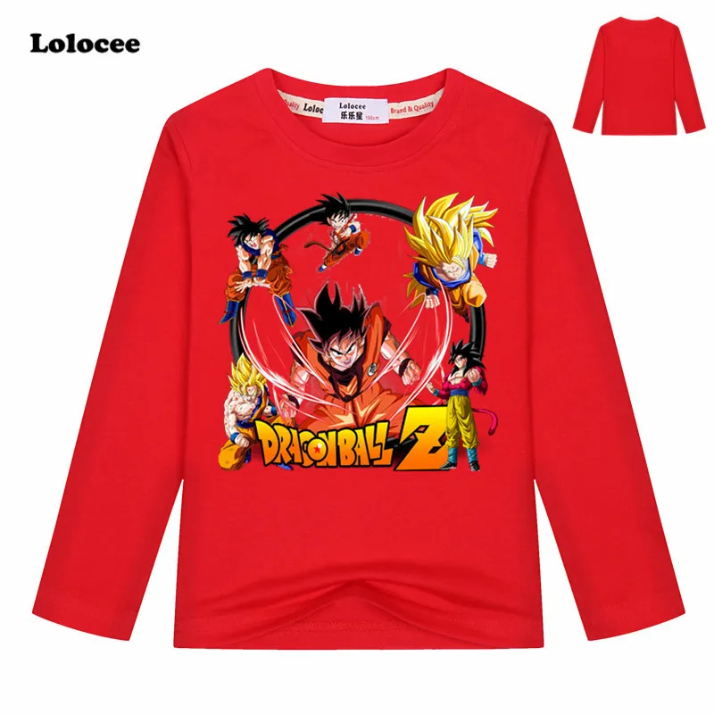 Japanese Cartoon Anime T shirts for boy's Dragon Ball Z ...