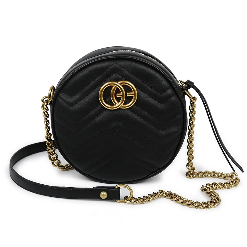 

2019 Round Circular Bag Classic Crossbody Bags for Women Famous Brand Luxury Handbags Women Bags Designer Sac a Main Femme New