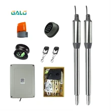 Swing Gate Opener for 600lbs Double-leaf Swing Gates with Unit circuit board box and Remote control swing gate actuator Swing Gate Opener for 600lbs Double-leaf Swing Gates with Unit circuit board box and Remote control swing gate actuator