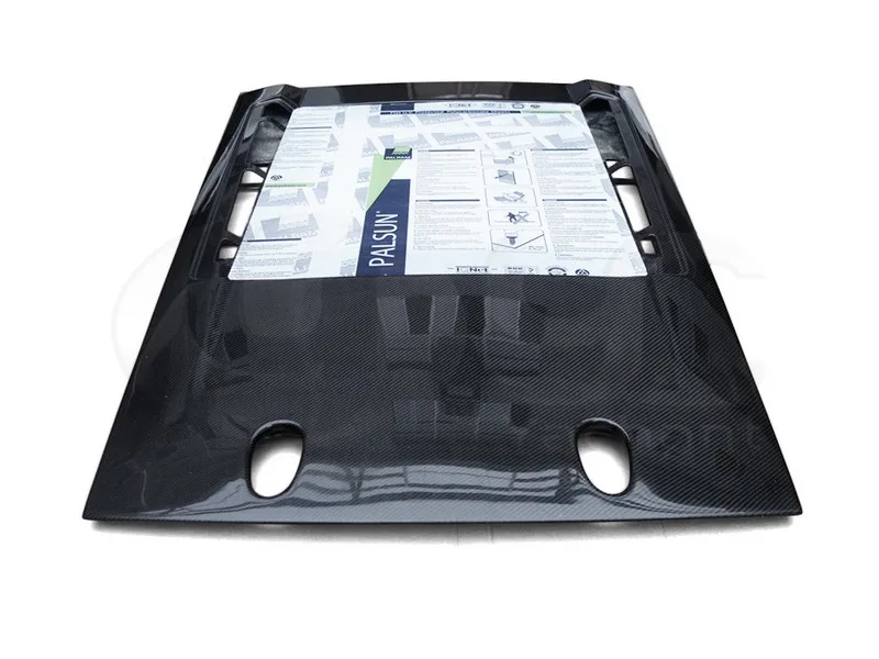 2003-2014 Lamborghini Gallardo LP550 LP560 LP570 Revozport Style Engine Hood Hatch CF (21)