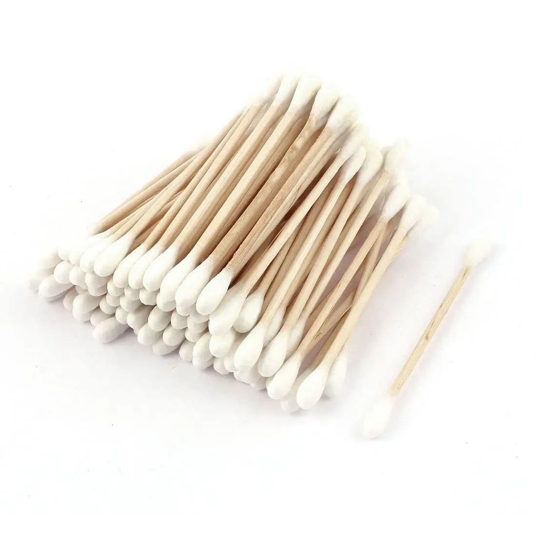 100 Pieces Double Extreme Makeup Tool Cotton Stickin Cotton Swabs from