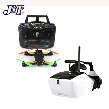 

JMT 5.8G 40CH FPV 2.4G 6CH RC Mini Racer Quadcopter Drone Tarot 130 Kit TL130H1 Walkera Goggle 4 520TVL Camera No Battery