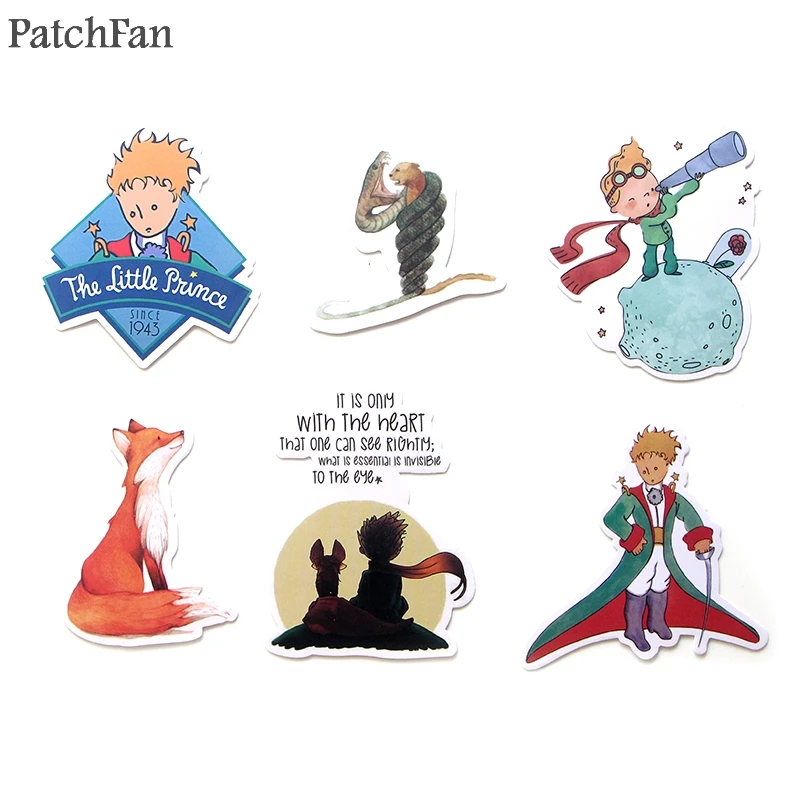 Patchfan 23 шт. с принтом Маленький принц Пастер коллекция 90s наклейки для