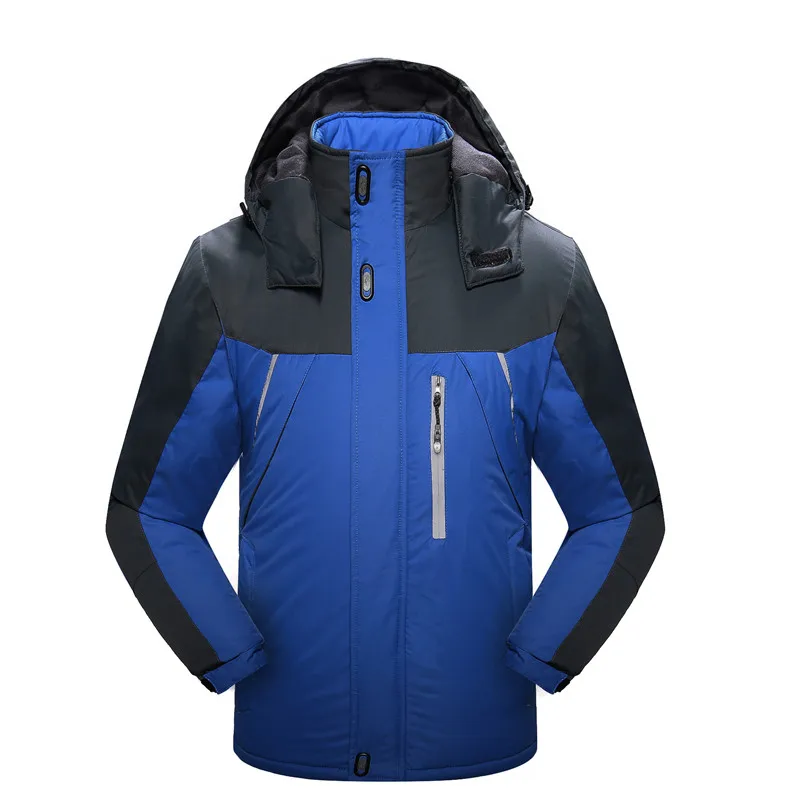 Sj-maurie traje de esquí para hombre chaquetas de esquí a prueba de viento invierno cálido deporte al aire libre senderismo esquí snowboard hombre escalada abrigos M-6XL