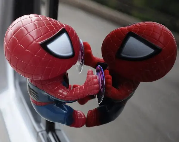 

16CM for Spider Man Toy Climbing Spiderman Window Sucker for Spider-Man Doll Car Home Interior Decoration 4 color #45