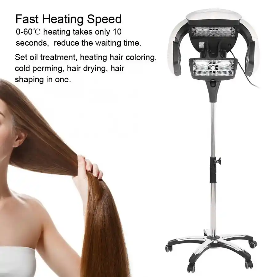 Hair Diffuser For Curly Hair Floor Stand Hair Heater Dryer Dyeing