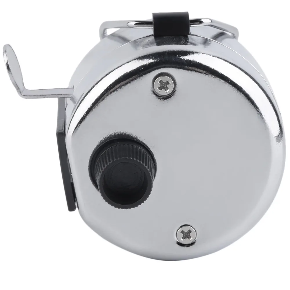 Metal Portable Digital Chrome Hand Tally Clicker/Counter 4 Digit Number Clicker Golf