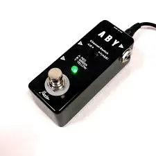 Rowin LEF-330 ABY переключатель коробка гитарная педаль ABY линейный селектор аудио канал Swith комбинированная педаль эффектов аксессуары для гитары