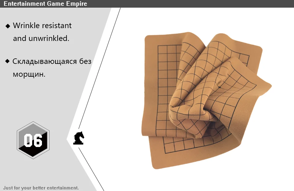 Yernea НОВЫЙ Шахматная доска из высококачественной кожи Go доска одной стороны замши 19 линии международным Go шахматы Weiqi