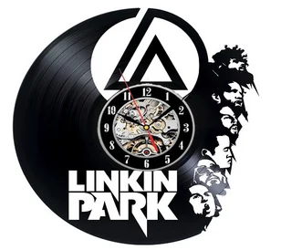 Таймер Linkin Park Виниловая пластинка настенные часы-получить уникальный гараж Настенный декор-идеи подарков для мальчиков и девочек-рок Уникальный Современное искусство - Цвет: 10