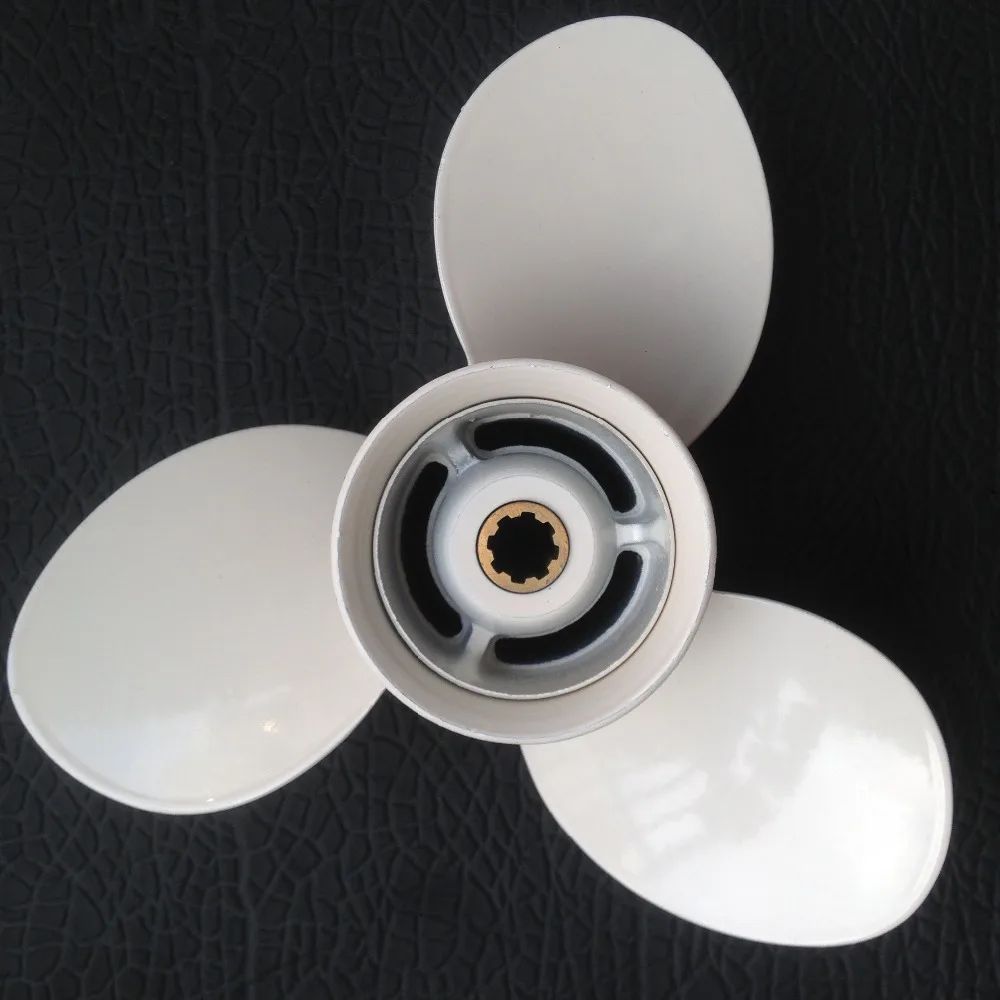 

Free shipping hidea propellers 9 1/4x10 1/2 For 9.9HP 15 HP For hidea Aluminium boat accessories marine propellers 8 tooth