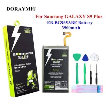 

DORAYMI EB-BG965ABE Battery 3900mAh for Samsung Galaxy GALAXY S9 Plus G9650 G965F S9+ Phone Replaceament Batteries Bateria