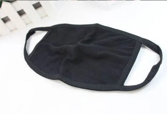 

Wholesale Black Mouth Mask Cotton Anti Dust Protective Double Kpop Mask Washable Many Times Using Hot Sale