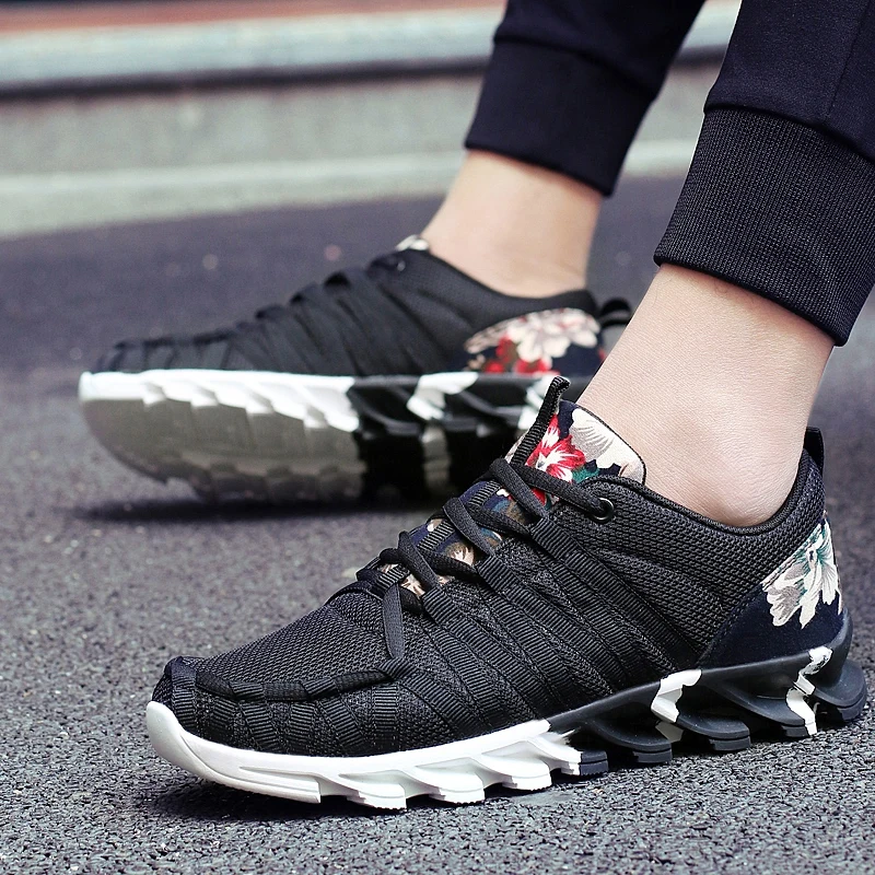 

Autumn Women Pink Sneakers Sport Shoes For Men Outdoor Jogging Running Shoes Mesh Professional Trainers Unisex Black Shoe RnA72