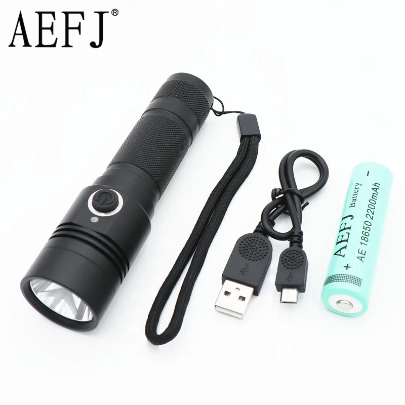 6000lm Mini Portable Led Flashlight Pocket Light T6 Portable Keychain